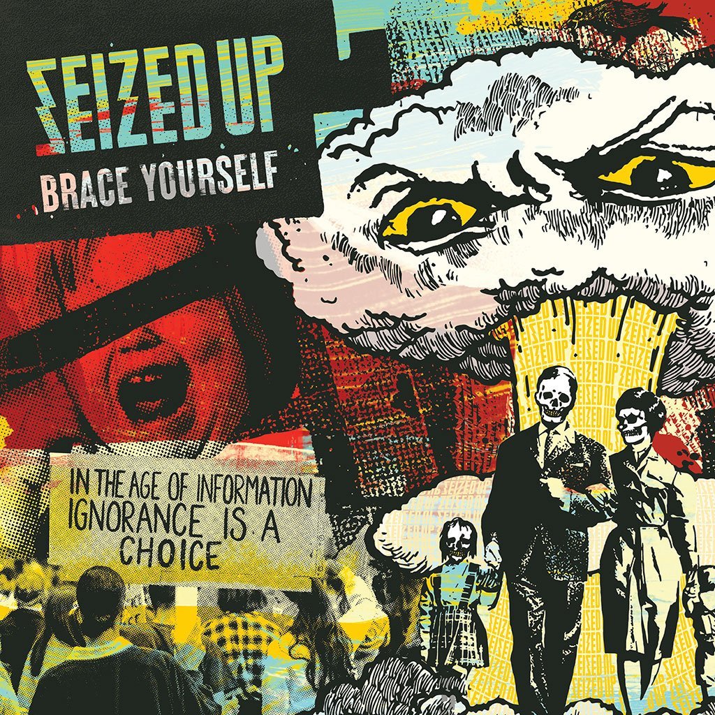 Seized Up - Brace Yourself [Colored Vinyl]  (New Vinyl LP)