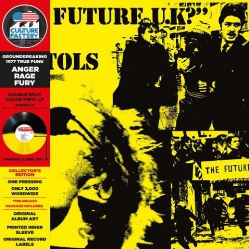 Sex Pistols - No Future UK [Yellow & Black Vinyl]  (New Vinyl LP)