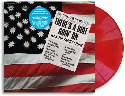 Sly & the Family Stone - There's A Riot Goin' On [Red Vinyl]   (New Vinyl LP)