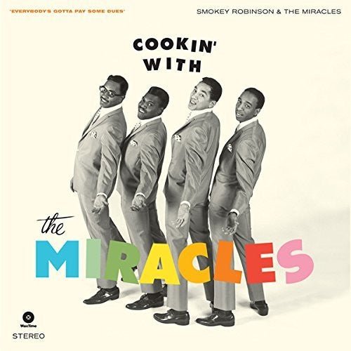 Smokey Robinson & the Miracles ‎- Cookin With + 4 Bonus Tracks [Import]  (New Vinyl LP)