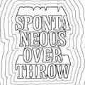 Spontaneous Overthrow - All About Money (New Vinyl LP)