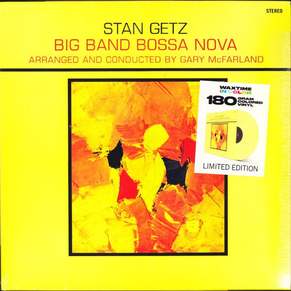 Stan Getz - Big Band Bossa Nova [Yellow Vinyl]  (New Vinyl LP)