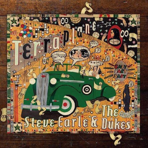 Steve Earle ‎- Terraplane [Transparent Gold Vinyl]  (New Vinyl LP)
