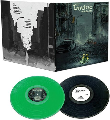 Tantric - The Sum Of All Things [Green & Black Vinyl]  (New Vinyl LP)