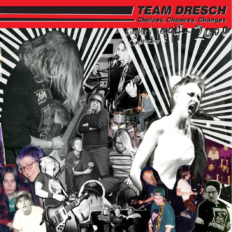Team Dresch - Choices, Chances, Changes [Pink Vinyl]  (New Vinyl LP)