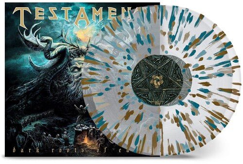 Testament - Dark Roots of Earth [Clear w/ Gold Green Splatter Vinyl]  (New Vinyl LP)
