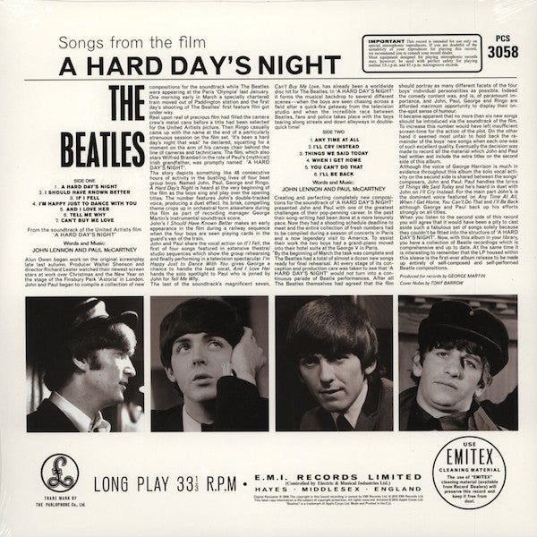The Beatles - A Hard Day's Night  (New Vinyl LP)
