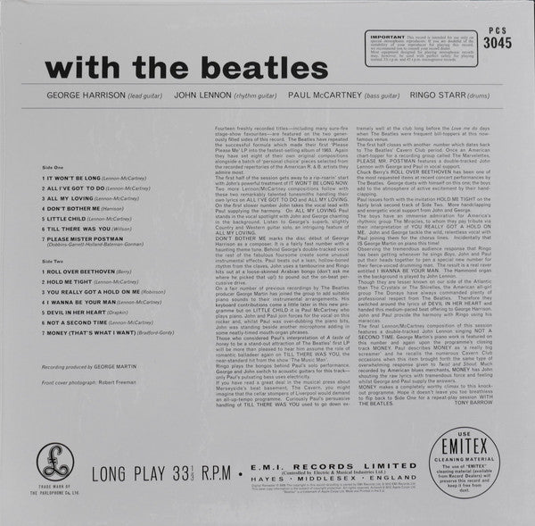 The Beatles - With the Beatles  (New Vinyl LP)