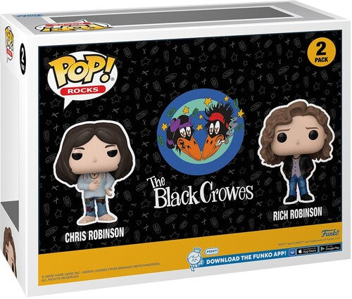 The Black Crowes - Funko Pop! Rocks: The Black Crowes - Chris Robinson & Rich Robinson, 2-Pack (Vinyl Figure, 2 Pack) ((Action Figure))
