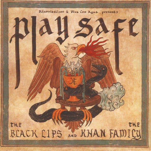 The Black Lips & Khan Family - Play Safe  (New Vinyl LP)