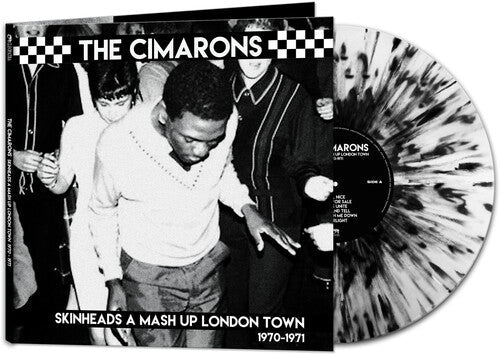 The Cimarons - Skinheads A Mash Up London Town 1970-1971 [Black & White Splatter Vinyl]  (New Vinyl LP)