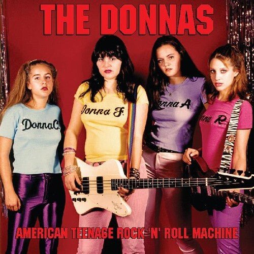 The Donnas - American Teenage Rock 'n' Roll Machine [Orange w/ Black Swirl Vinyl]  (New Vinyl LP)