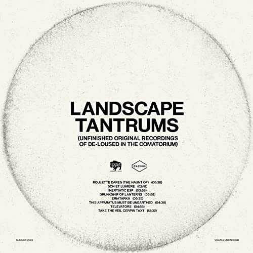 The Mars Volta - Landscape Tantrums - Unfinished Original Recordings Of De-Loused In The Comatorium (Black Vinyl) ((Vinyl))
