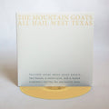 The Mountain Goats - All Hail West Texas [Yellow Vinyl]  (New Vinyl LP)