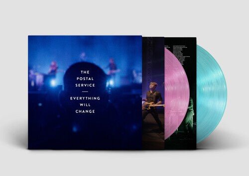 The Postal Service - Everything Will Change [Lavender / Blue Vinyl]  (New Vinyl LP)