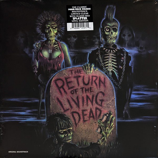 The Return Of The Living Dead - Original Motion Picture Soundtrack [Blood Red Splatter Vinyl]  (New Vinyl LP)