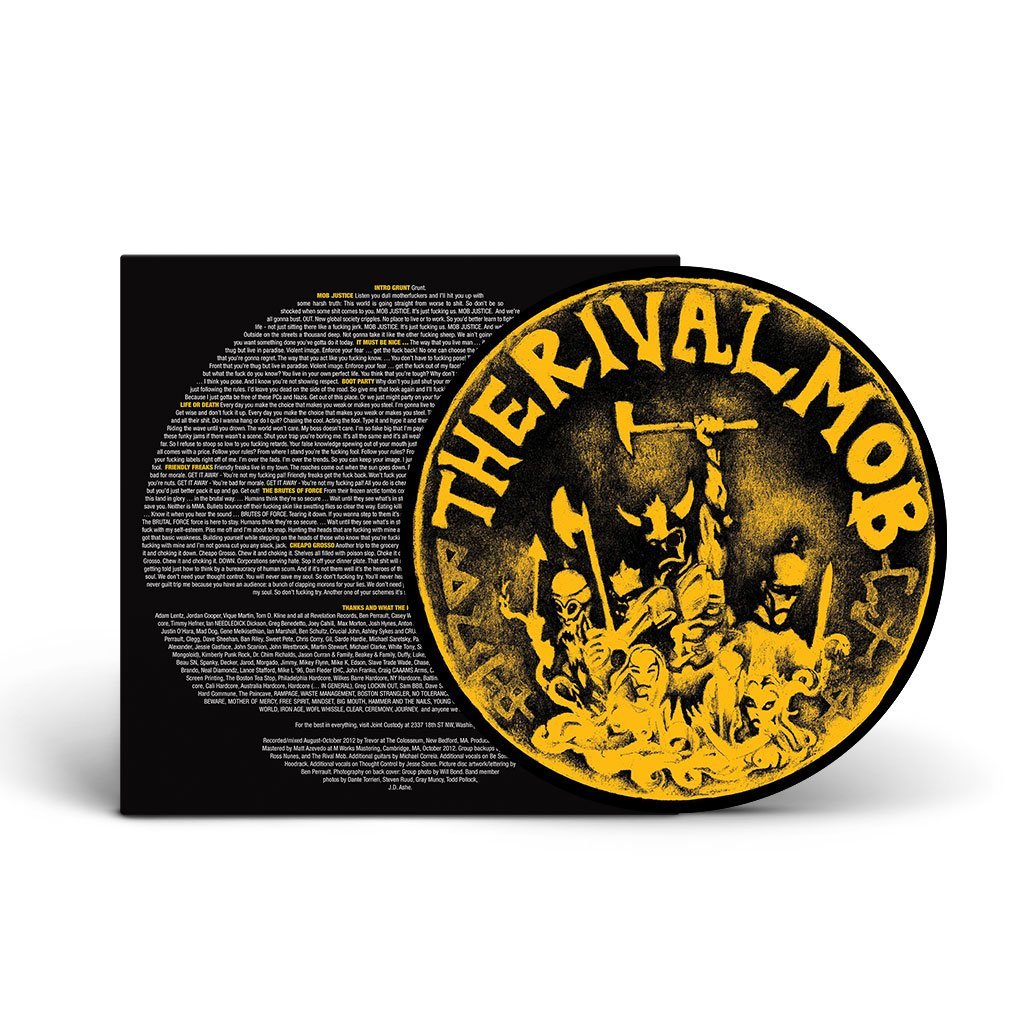 The Rival Mob - Mob Justice [Picture Disc]  (New Vinyl LP)