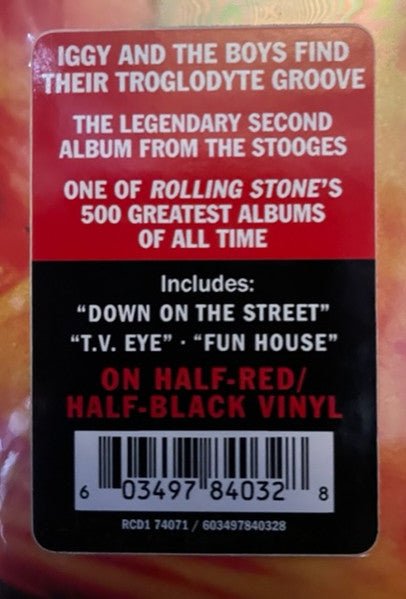 The Stooges - Fun House [Black & Red Vinyl]  (New Vinyl LP)