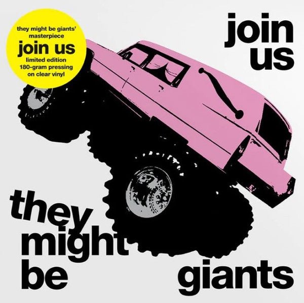 They Might Be Giants - Join Us [Clear Vinyl]  (New Vinyl LP)