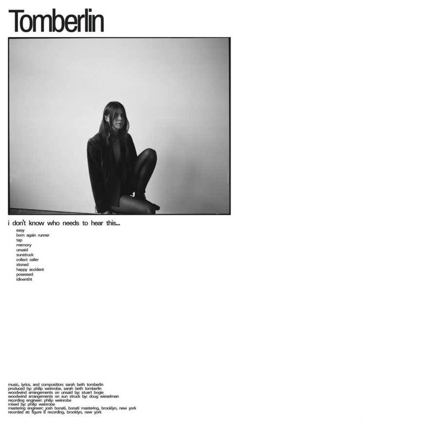 Tomberlin - I Dont Know Who Needs To Hear This.... [Transparent Orange Vinyl]  (New Vinyl LP)