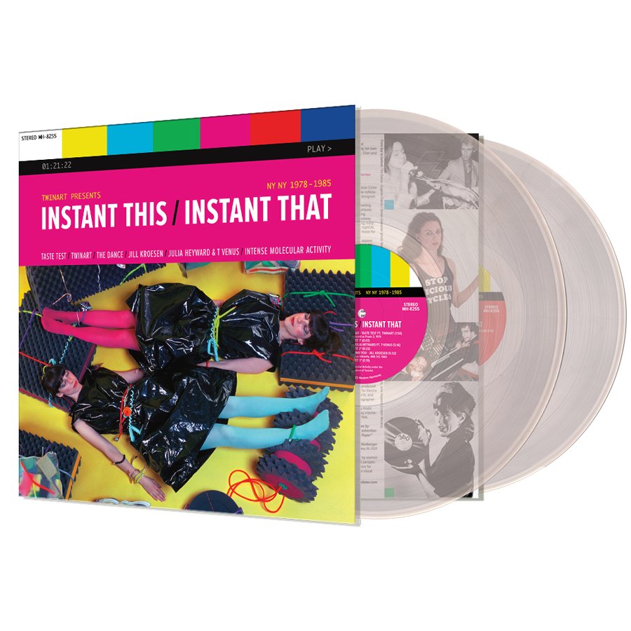 Twinart - Instant This / Instant That: Ny Ny 1978-1985 [Clear Vinyl]  (New Vinyl LP)