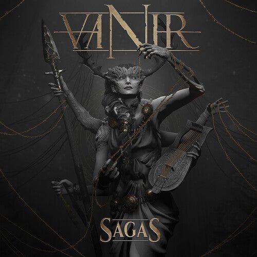 Vanir - Sagas [Gold & Black Vinyl]  (New Vinyl LP)