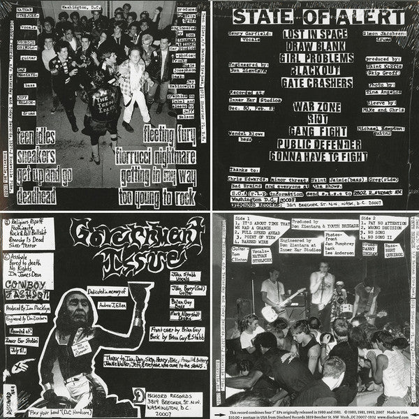 Various Artists - Four Old Seven Inches On A Twelve Inch  (New Vinyl LP)