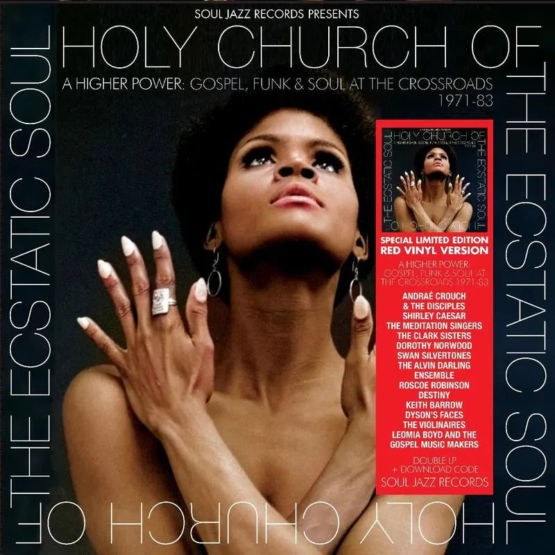 Various Artists - Holy Church Of The Ecstatic Soul A Higher Power: Gospel, Funk & Soul At The Crossroads 1971-83 [Red Vinyl]  (New Vinyl LP)