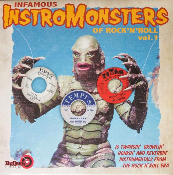 Various Artists - Instro-Monsters Of Rock & Roll Vol 1  (New Vinyl LP)