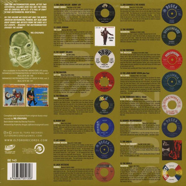 Various Artists - Instro-Monsters Of Rock & Roll Vol 3  (New Vinyl LP)