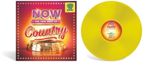 Various Artists - Now Country: The Very Best Of (15th Anniversary Edition) [Yellow Vinyl]  (New Vinyl LP)