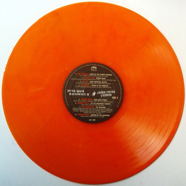 Various Artists - Punk Rock Halloween 2 [Orange Vinyl]  (New Vinyl LP)