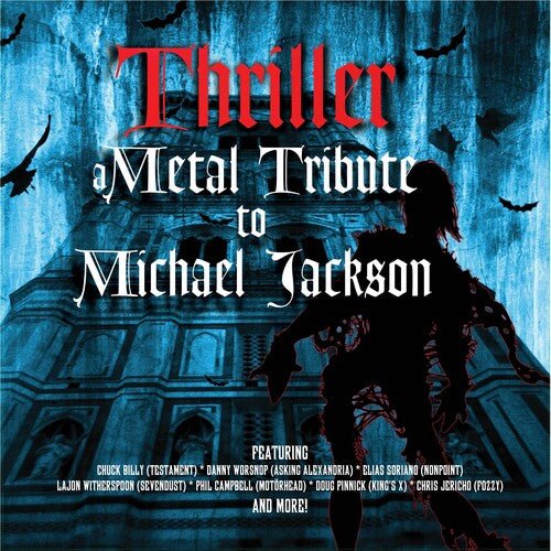 Various Artists - Thriller: A Metal Tribute To Michael Jackson [Red, Blue Splatter Vinyl]  (New Vinyl LP)