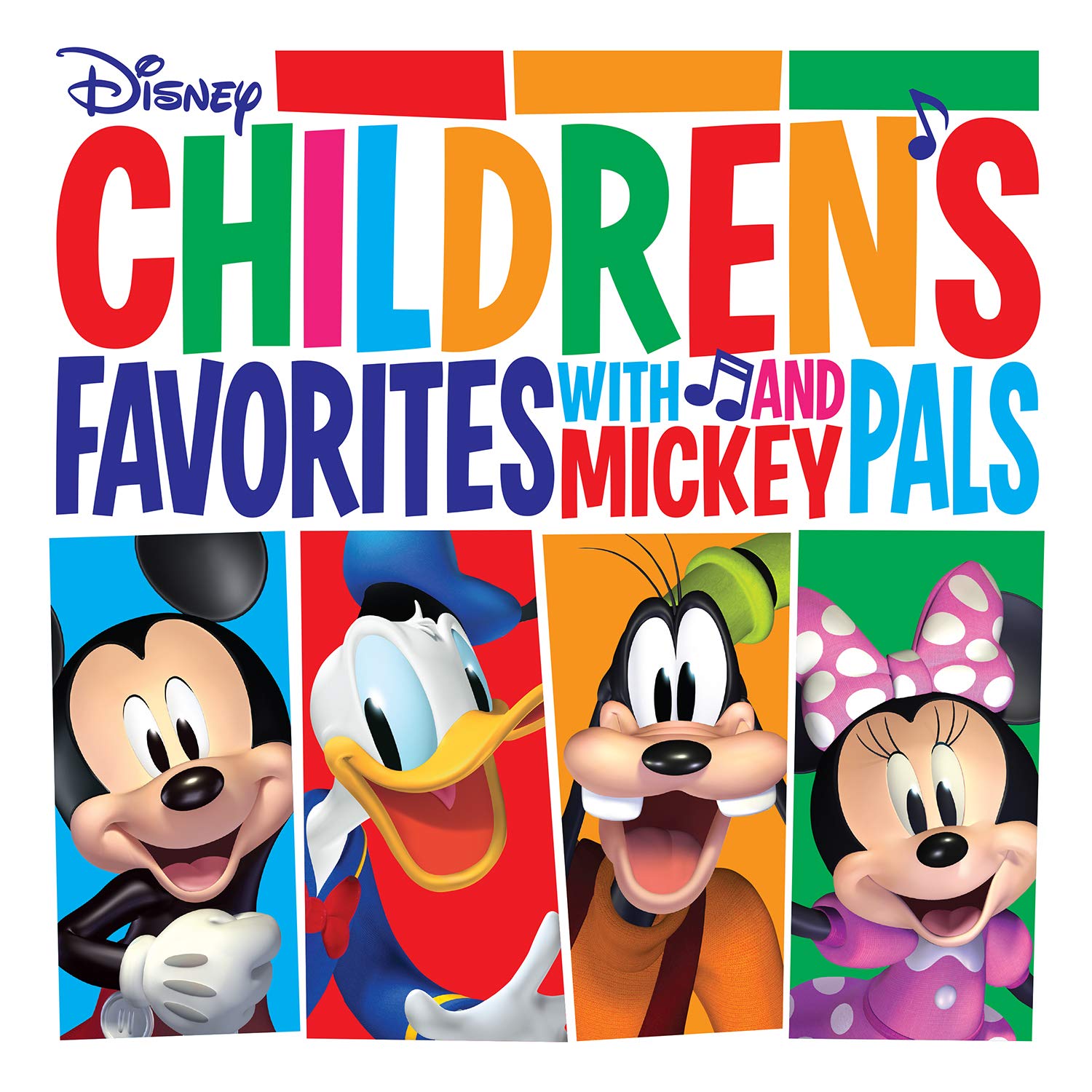 Various Cartoon Artists - Children's Favorites With Mickey And Pals [Red Vinyl]  (New Vinyl LP)
