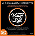 Vinyl Styl - Vinyl Styl® 12 Inch Archival Inner Record Sleeves - HDPE-Lined - 50 Count (White) ((Inner Record Sleeves))
