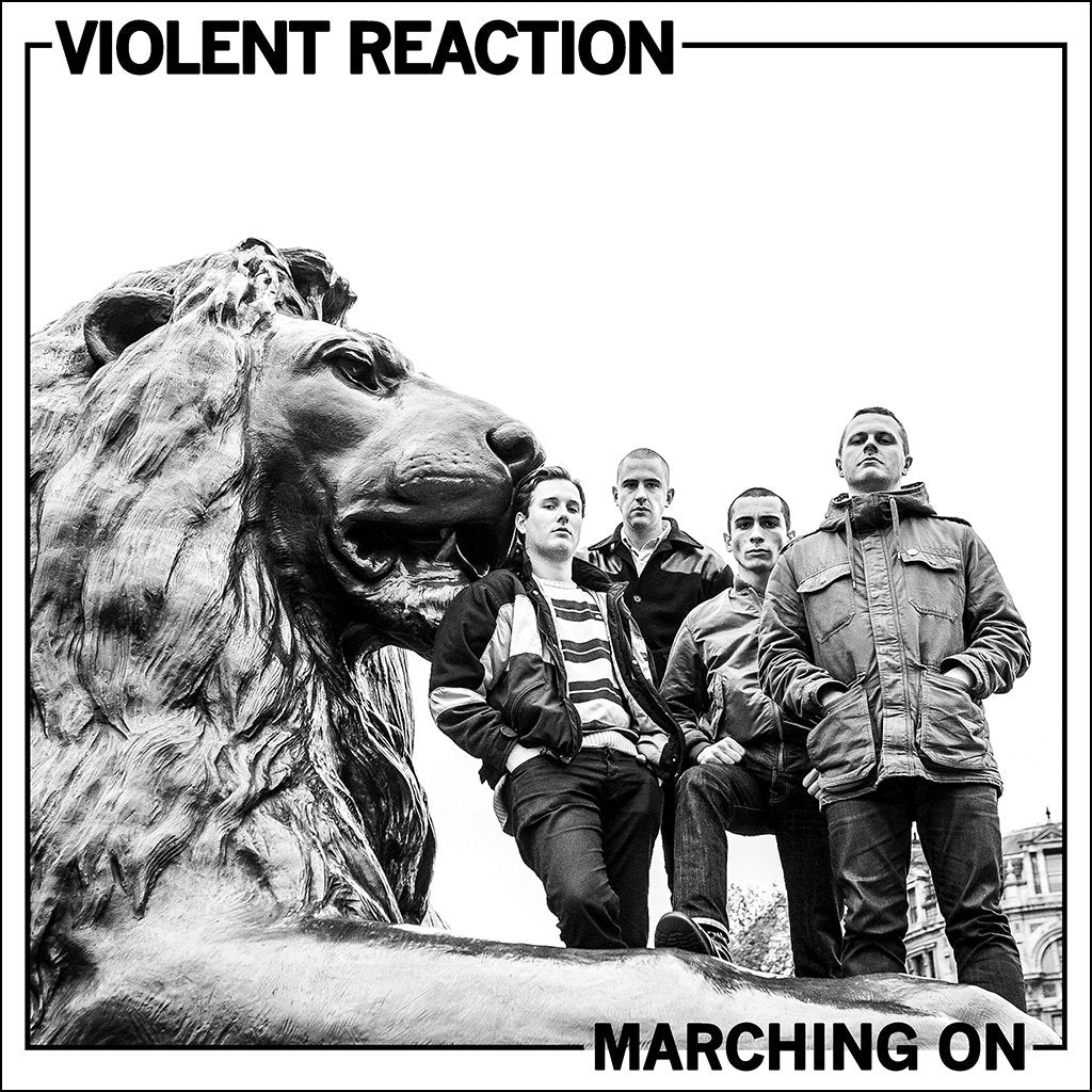Violent Reaction - Marching On [Green Vinyl]  (New Vinyl LP)