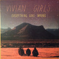 Vivian Girls - Everything Goes Wrong [Half Yellow & Black Vinyl]  (New Vinyl LP)