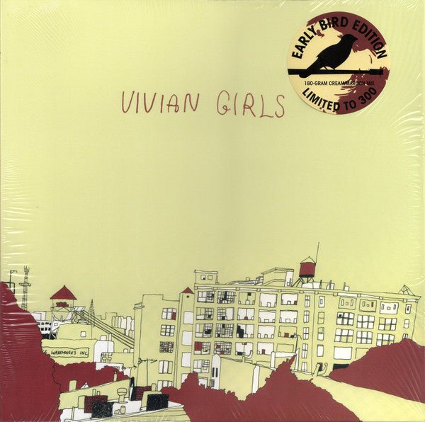 Vivian Girls - Vivian Girls [Cream / Maroon Vinyl  (New Vinyl LP)