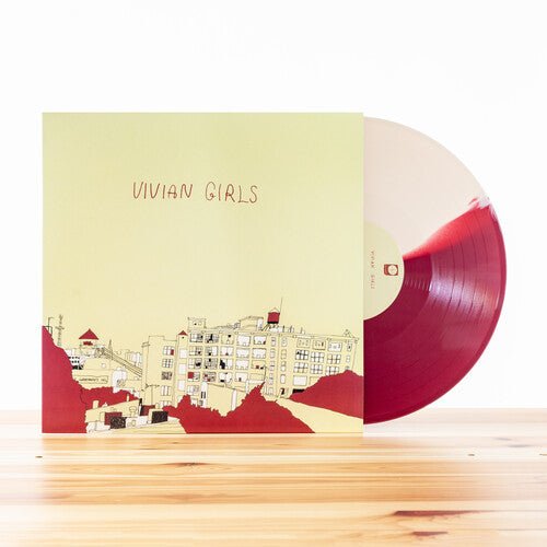 Vivian Girls - Vivian Girls [Cream / Maroon Vinyl  (New Vinyl LP)