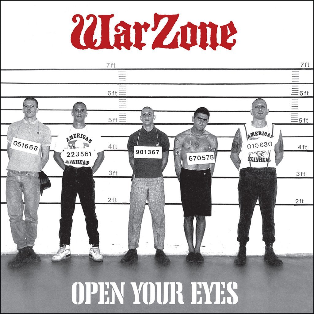 Warzone - Open Your Eyes [Red Vinyl]  (New Vinyl LP)
