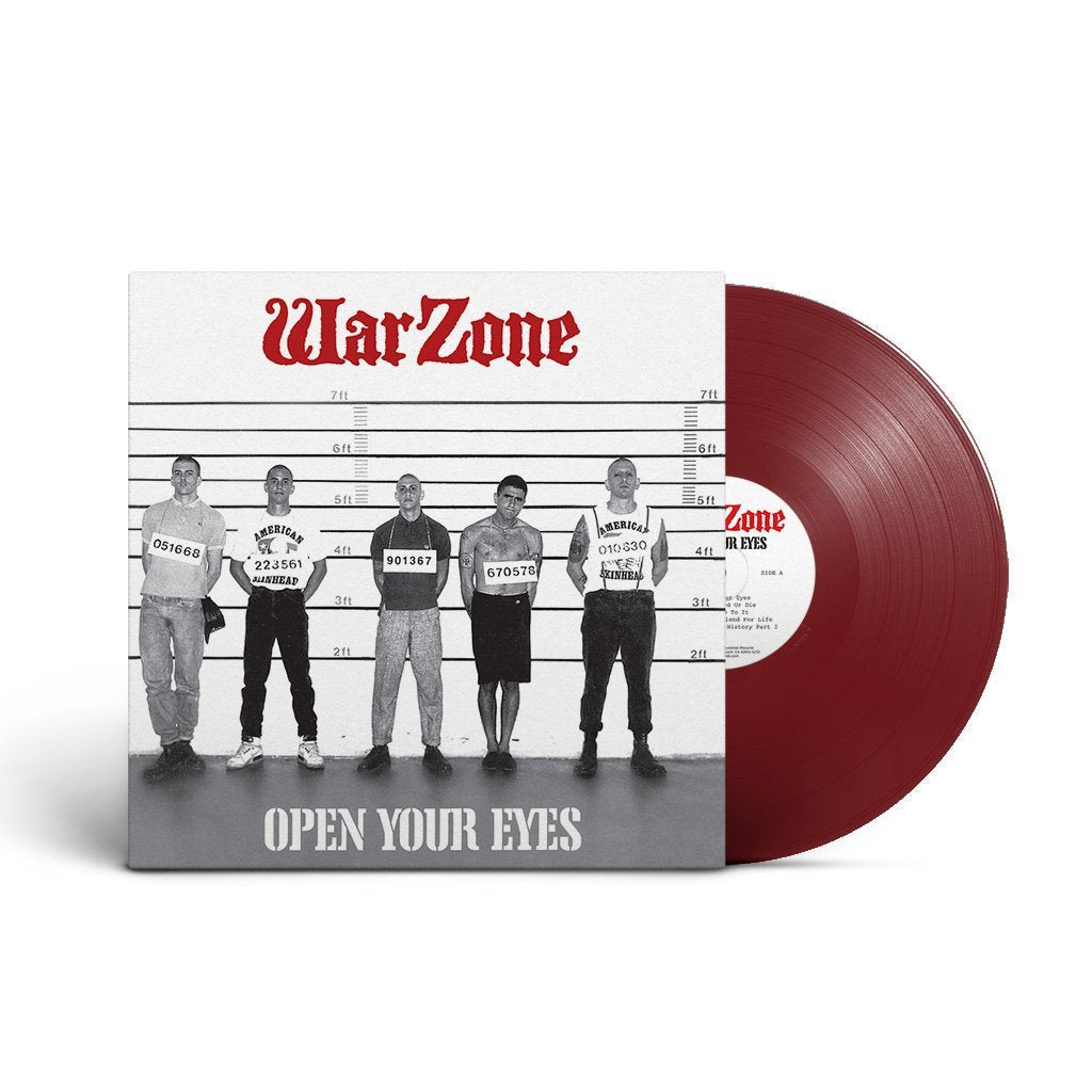 Warzone - Open Your Eyes [Red Vinyl]  (New Vinyl LP)