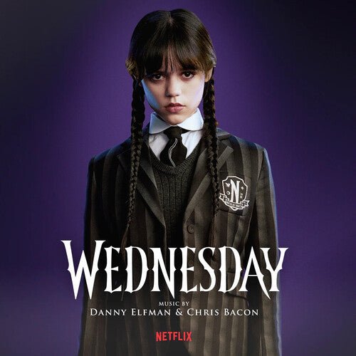 Wednesday - Soundtrack to Season 1 [Purple & Black Colored Vinyl]   (New Vinyl LP)