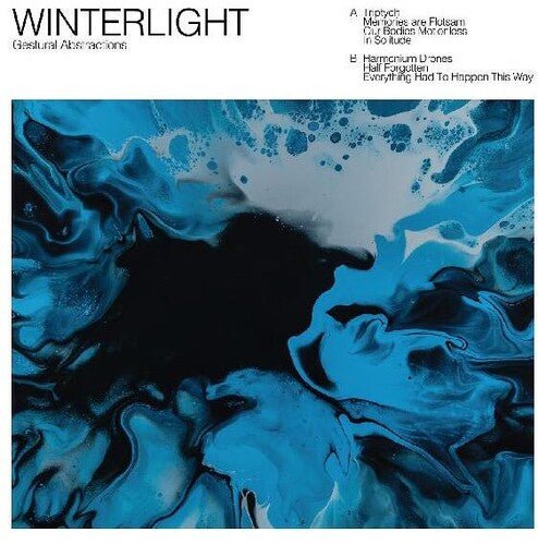 Winterlight ‎- Gestural Abstractions [Blue w/ Black Splatter Vinyl]  (New Vinyl LP)