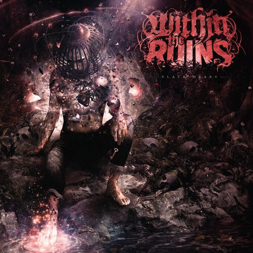 Within the Ruins - Black Heart [Opaque Apple Red & Opaque Silver Vinyl]  (New Vinyl LP)