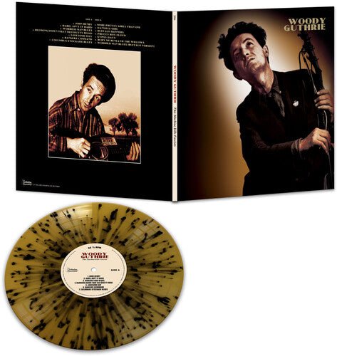 Woody Guthrie - This Machine Kills Fascists [Gold & Black Splatter Vinyl]  (New Vinyl LP)