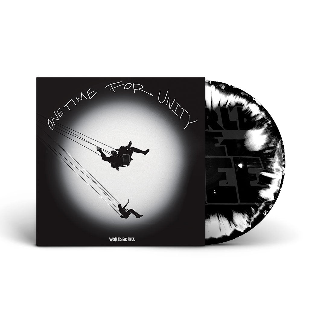 World Be Free - One Time For Unity (Black & White Sunburst Vinyl]  (New Vinyl EP)