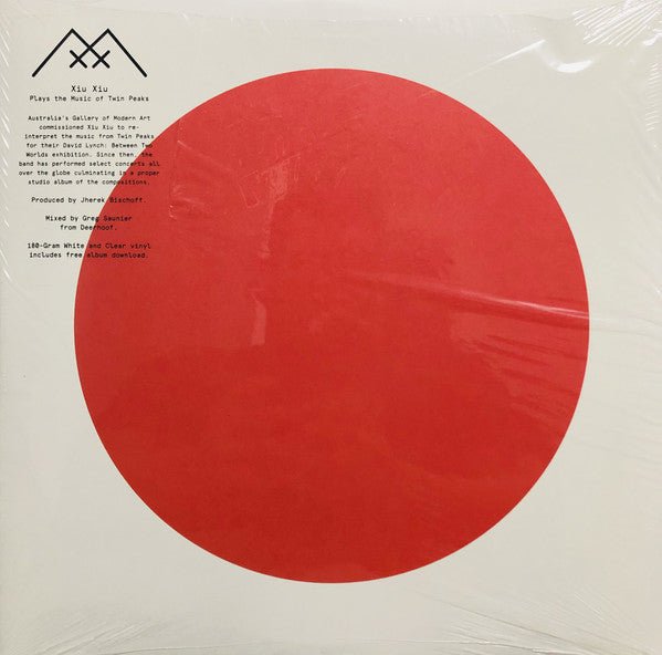 Xiu Xiu - Plays the Music of Twin Peaks [White & Clear Vinyl]  (New Vinyl LP)