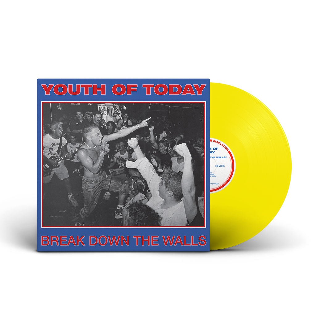 Youth of Today - Break Down the Walls [Yellow Vinyl]  (New Vinyl LP)
